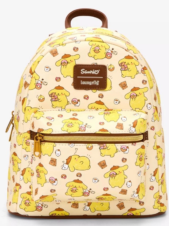 Loungefly Other - 🎀✨ NWT Loungefly Pompompurin Muffin Snacks Mini Backpack 🎒🐶🍩